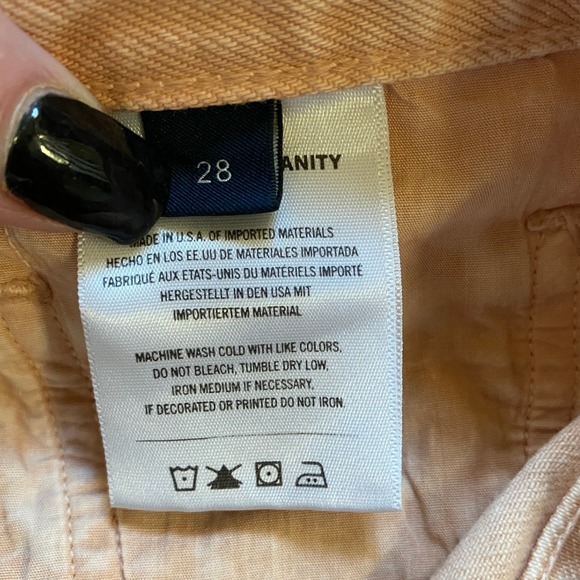 Revolve Citizens of Humanity Jolene HighRise Straight Leg Jeans Rosewater 28 EUC - Picture 6 of 16